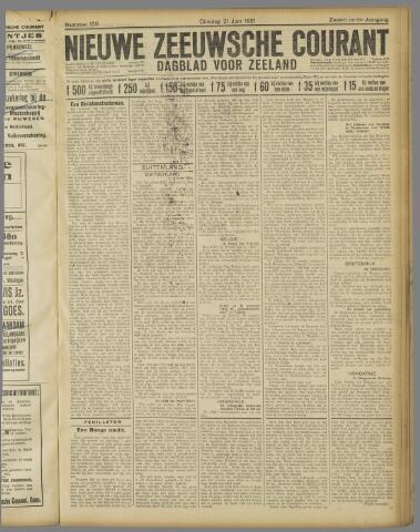 Nieuwe Zeeuwsche Courant 1921-06-21