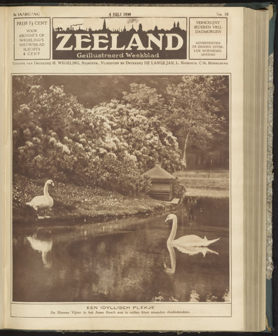 Zeeland. Geïllustreerd Weekblad 1930-07-04