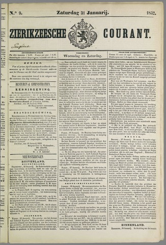 Zierikzeesche Courant 1852-01-31