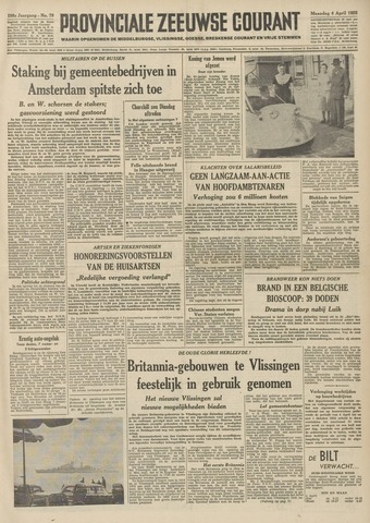 Provinciale Zeeuwse Courant 1955-04-04