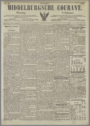 Middelburgsche Courant 1896-02-03