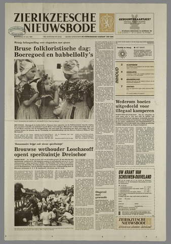 Zierikzeesche Nieuwsbode 1992-07-27
