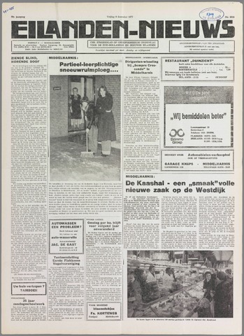 Eilanden-nieuws. Christelijk streekblad op gereformeerde grondslag 1977-12-09