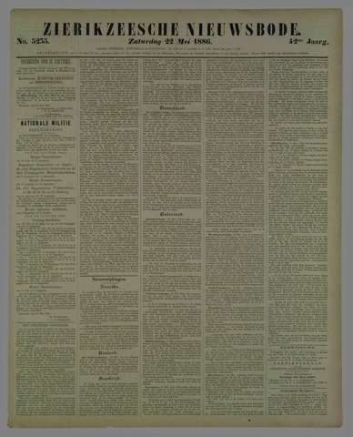 Zierikzeesche Nieuwsbode 1886-05-22