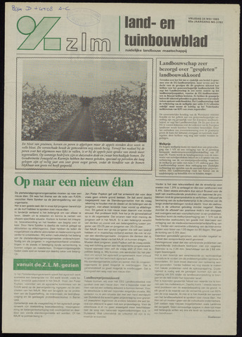 Zeeuwsch landbouwblad ... ZLM land- en tuinbouwblad 1985-05-24