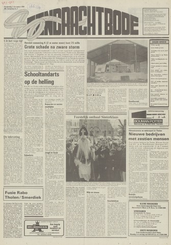 Eendrachtbode /Mededeelingenblad voor het eiland Tholen 1983-12-01