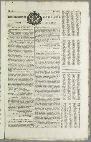 Zierikzeesche Courant 1821-03-02