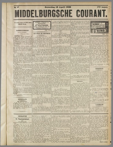 Middelburgsche Courant 1929-04-13