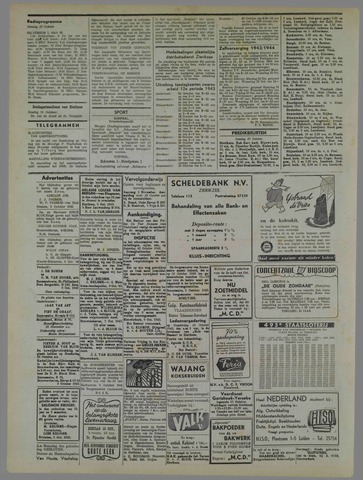 Zierikzeesche Nieuwsbode 1943-10-09