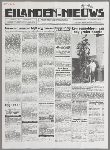 Eilanden-nieuws. Christelijk streekblad op gereformeerde grondslag 1997-08-12