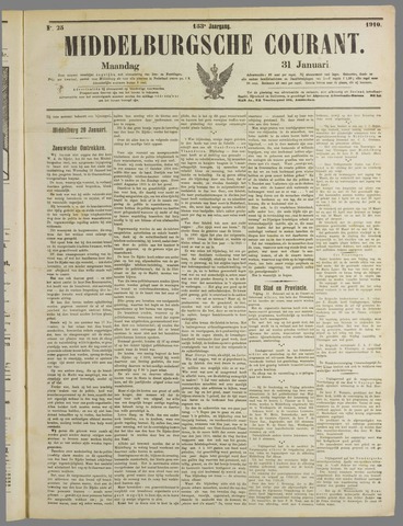 Middelburgsche Courant 1910-01-31