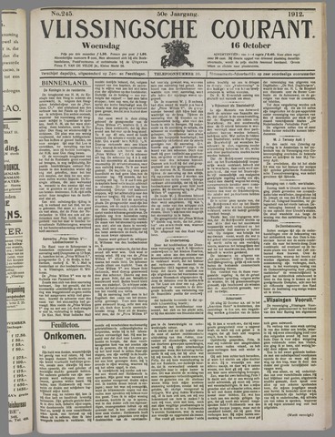 Vlissingse Courant 1912-10-16