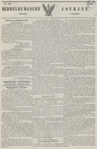 Middelburgsche Courant 1849-11-03