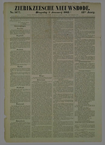 Zierikzeesche Nieuwsbode 1886-01-05