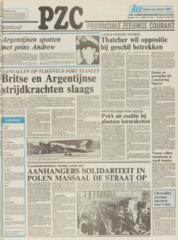 Provinciale Zeeuwse Courant 1982-05-03