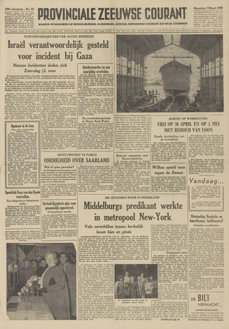 Provinciale Zeeuwse Courant 1955-03-07