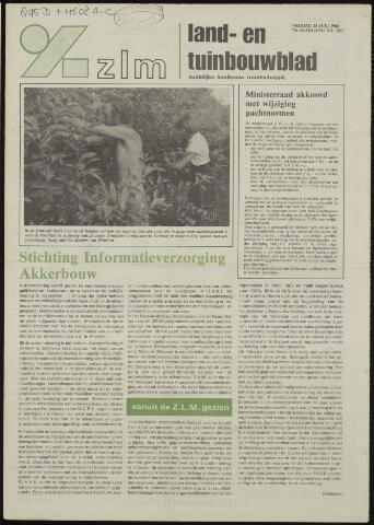 Zeeuwsch landbouwblad ... ZLM land- en tuinbouwblad 1986-07-25