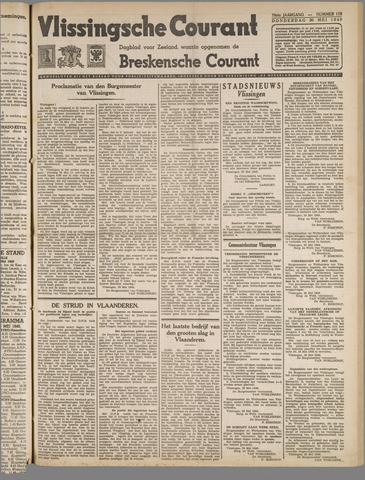 Vlissingse Courant 1940-05-30