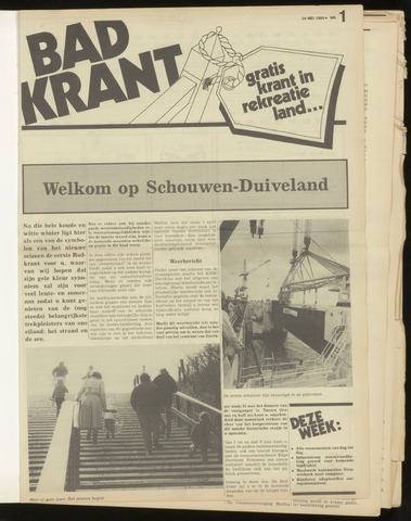Schouwen's Badcourant 1985-05-24