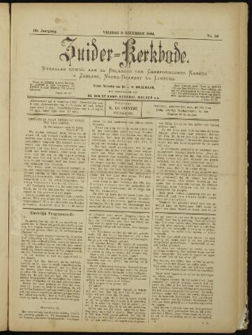 Zuider Kerkbode, Weekblad gewijd aan de belangen der gereformeerde kerken in Zeeland, Noord-Brabant en Limburg. 1904-12-09