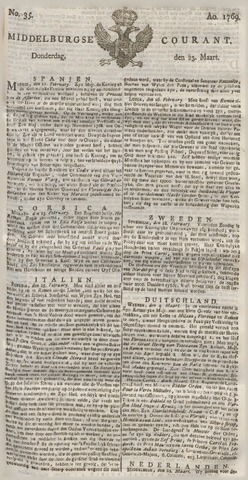 Middelburgsche Courant 1769-03-23