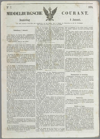 Middelburgsche Courant 1874-01-08