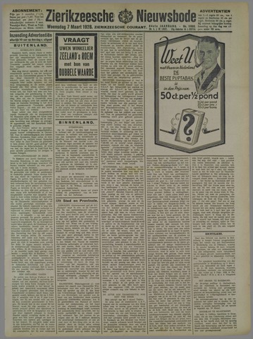 Zierikzeesche Nieuwsbode 1928-03-07