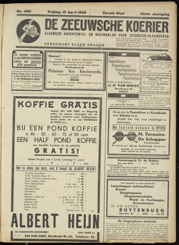 Zeeuwsche Koerier 1938-04-15