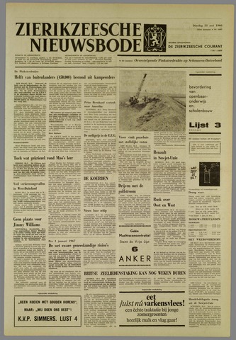 Zierikzeesche Nieuwsbode 1966-05-31