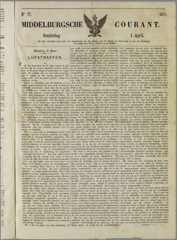 Middelburgsche Courant 1875-04-01
