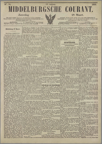 Middelburgsche Courant 1896-03-28
