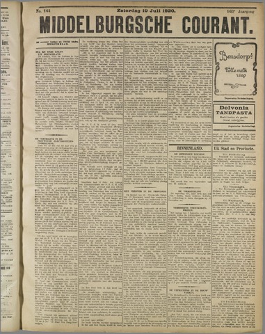 Middelburgsche Courant 1920-07-10