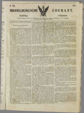 Middelburgsche Courant 1875-09-09