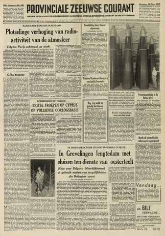 Provinciale Zeeuwse Courant 1955-11-29
