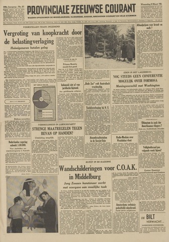 Provinciale Zeeuwse Courant 1955-03-09