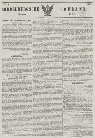 Middelburgsche Courant 1848-07-29