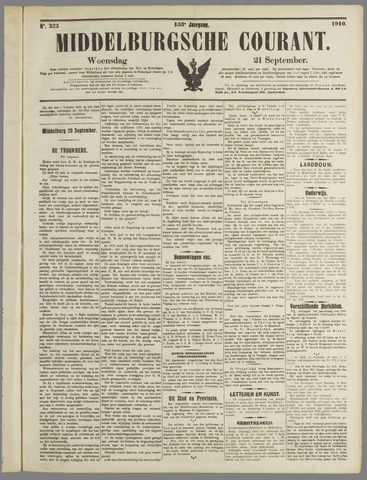 Middelburgsche Courant 1910-09-21