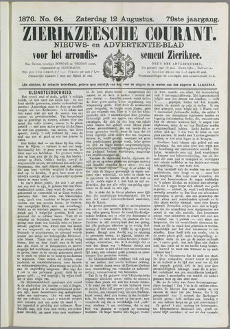 Zierikzeesche Courant 1876-08-12