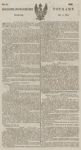 Middelburgsche Courant 1816-05-30