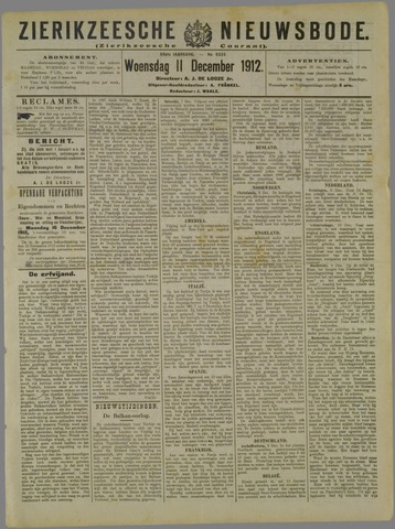 Zierikzeesche Nieuwsbode 1912-12-11