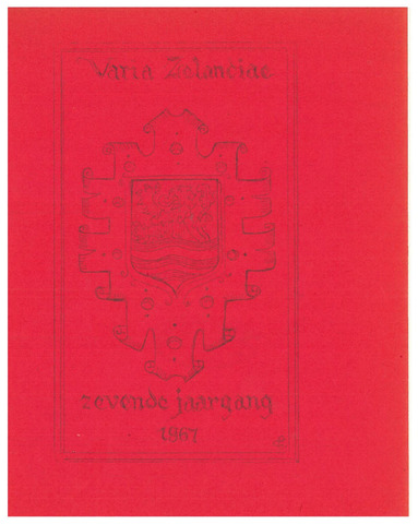 Varia Zeelandiae 1967