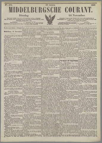 Middelburgsche Courant 1896-11-24