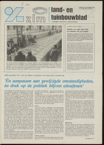 Zeeuwsch landbouwblad ... ZLM land- en tuinbouwblad 1989-12-15