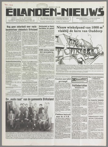 Eilanden-nieuws. Christelijk streekblad op gereformeerde grondslag 1986-04-15