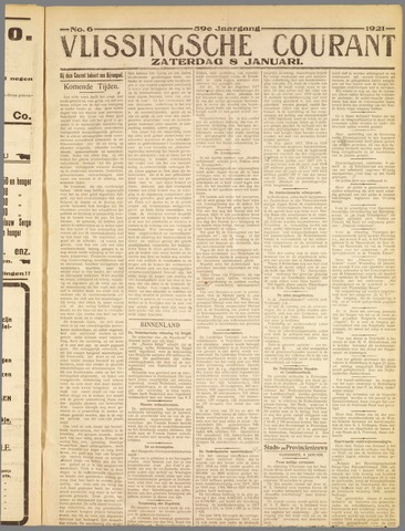 Vlissingse Courant 1921-01-08