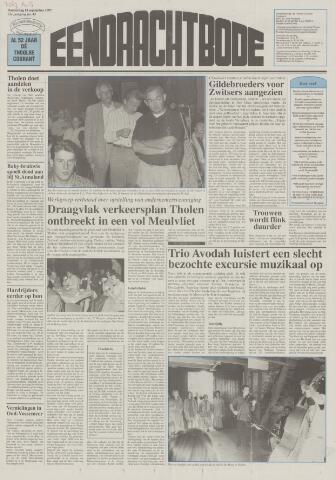 Eendrachtbode /Mededeelingenblad voor het eiland Tholen 1997-09-18