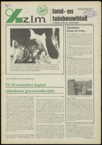 Zeeuwsch landbouwblad ... ZLM land- en tuinbouwblad 1980-09-05