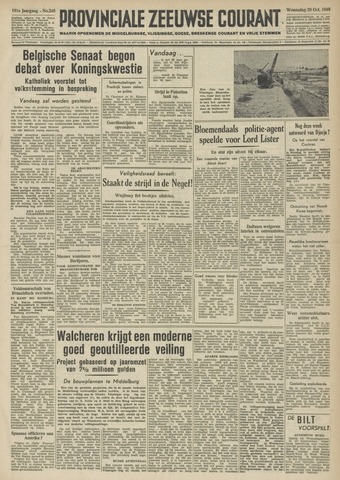 Provinciale Zeeuwse Courant 1948-10-20