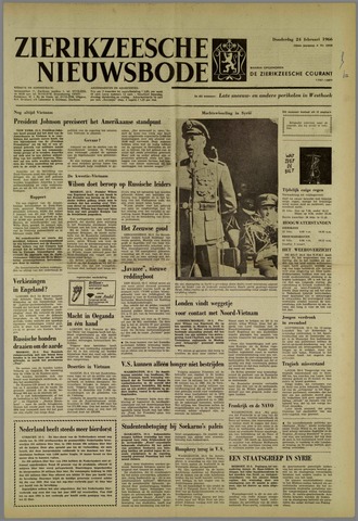 Zierikzeesche Nieuwsbode 1966-02-24