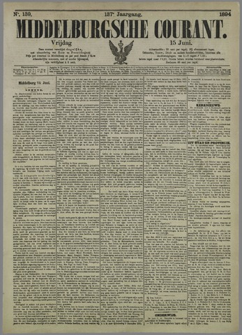 Middelburgsche Courant 1894-06-15